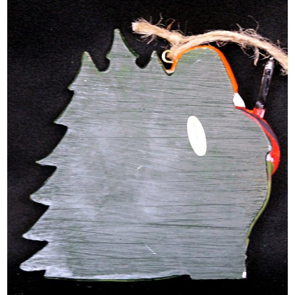 Midwest Holiday Ornament Fishing Santa "Huntin Fishin And Lovin Every Day" Cabin - Picture 4 of 7